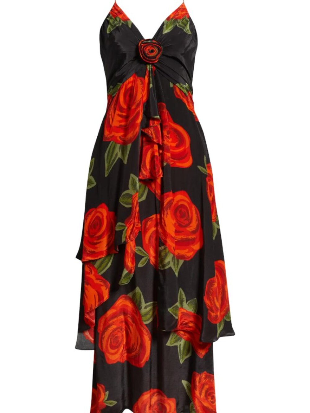 FARM Rio Latin Roses Floral Dress Size XXS - Picture 4 of 6